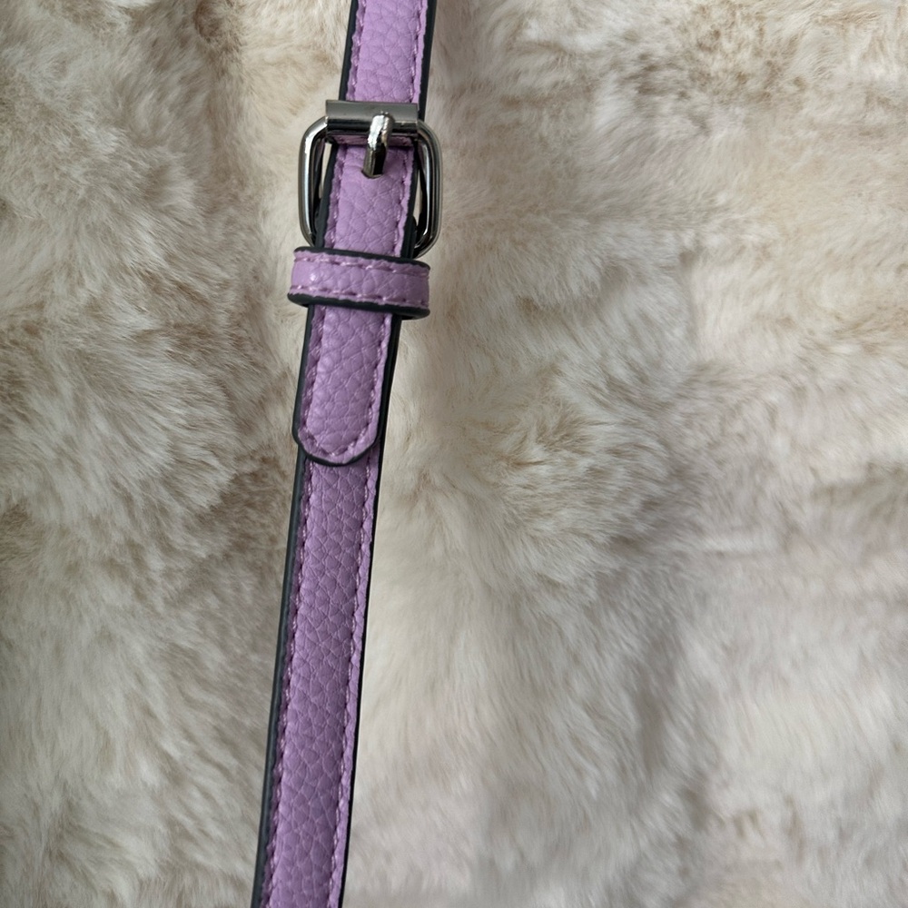 Unique Pastel Lilac Crossbody Bag - Picture 8 of 15